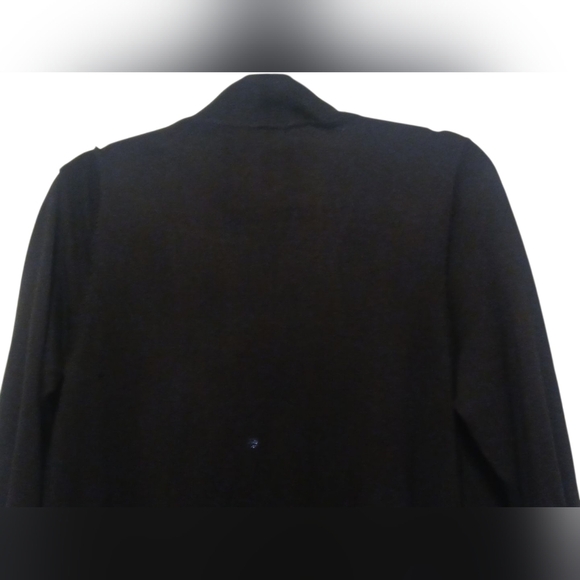 Ronni Nicole Black Open Front Cardigan - Picture 4 of 10